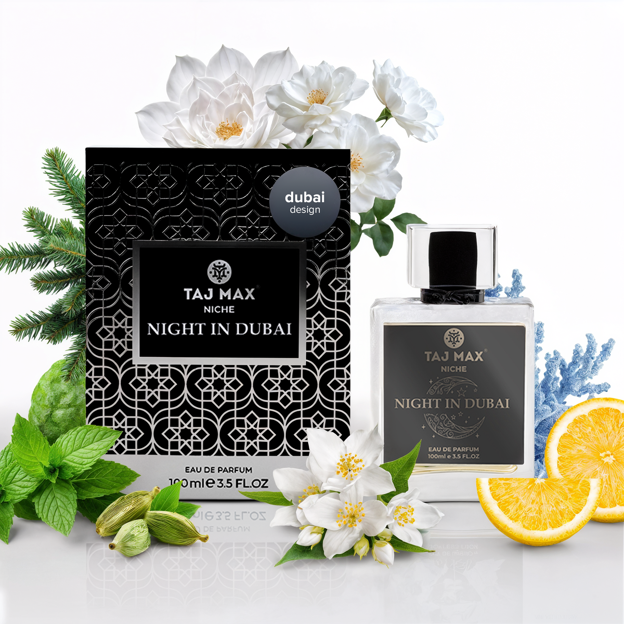 TAJ MAX NIGHT IN DUBAI 3.4 OZ Dubai Long-Lasting Perfume