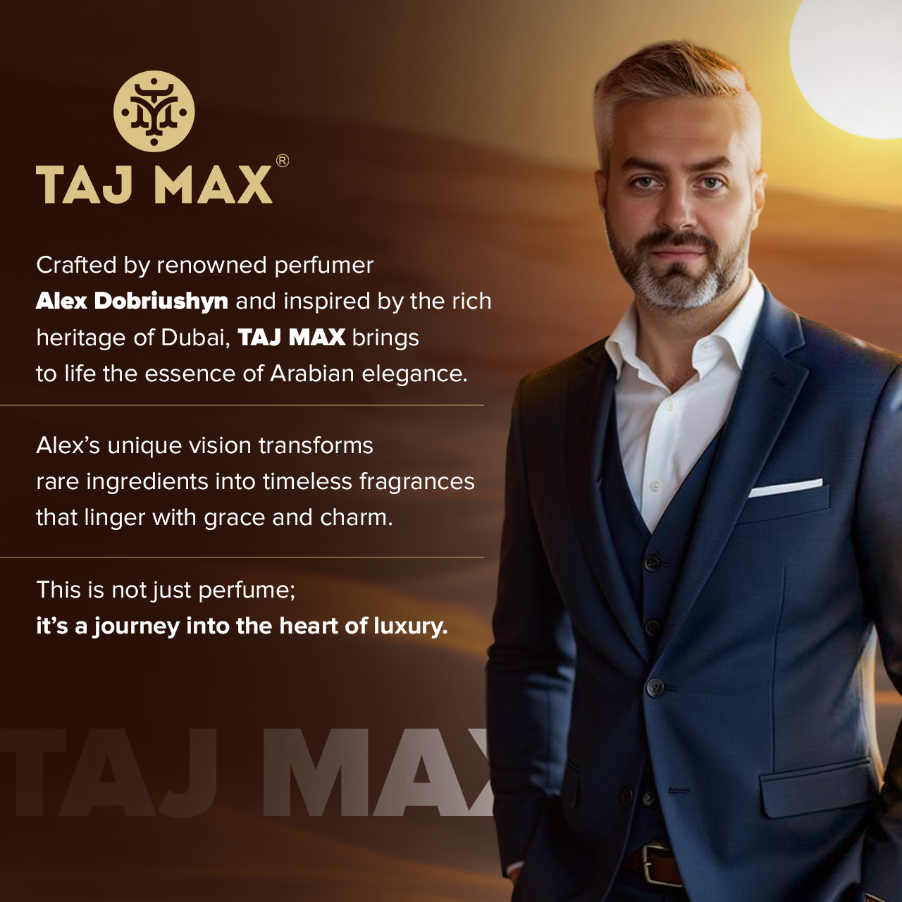 TAJ MAX NIGHT IN DUBAI 3.4 OZ Dubai Long-Lasting Perfume