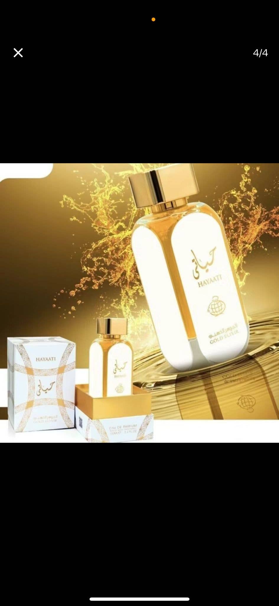Lattafa Hayaati Gold Elixir EDP 3.4FL.OZ For Unisex